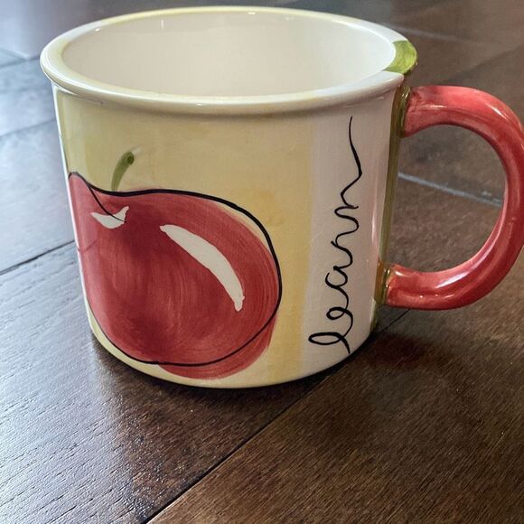 Eddie Bauer home lot of four mugs 14oz learn play relax dream coffee tea fall wi - Picture 9 of 10